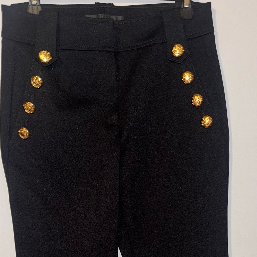 White House Black Market Black Jolie Straight Dress Pants